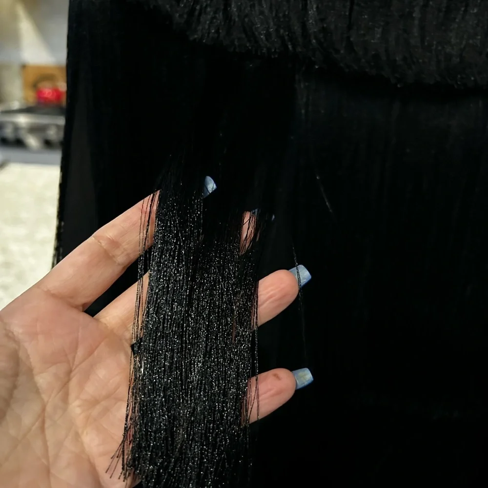 Club Monaco NWT midi fringe skirt - Picture 5 of 8